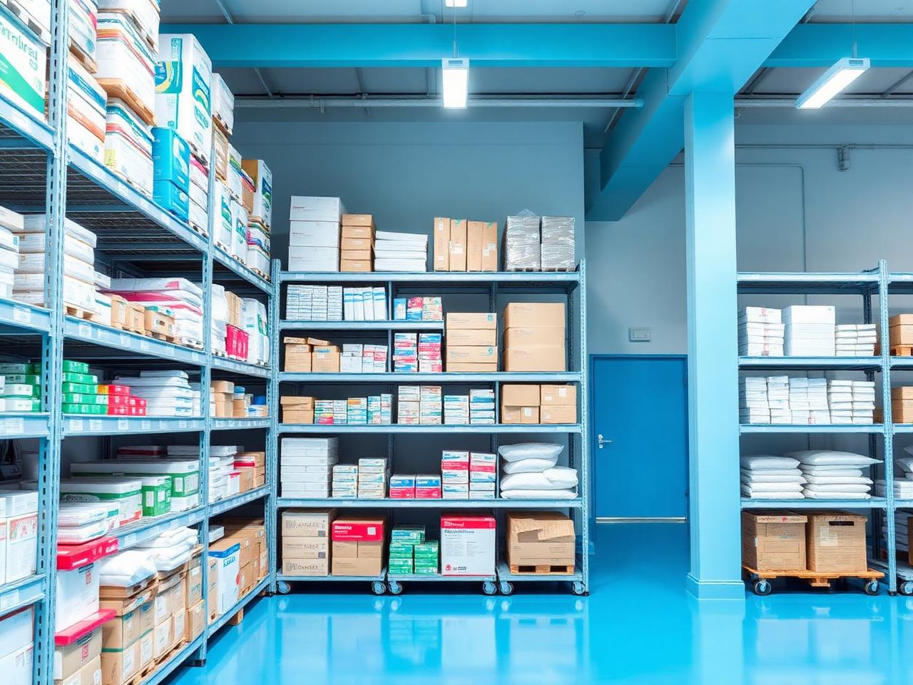 Centro de distribuição Alpha Medical Supply